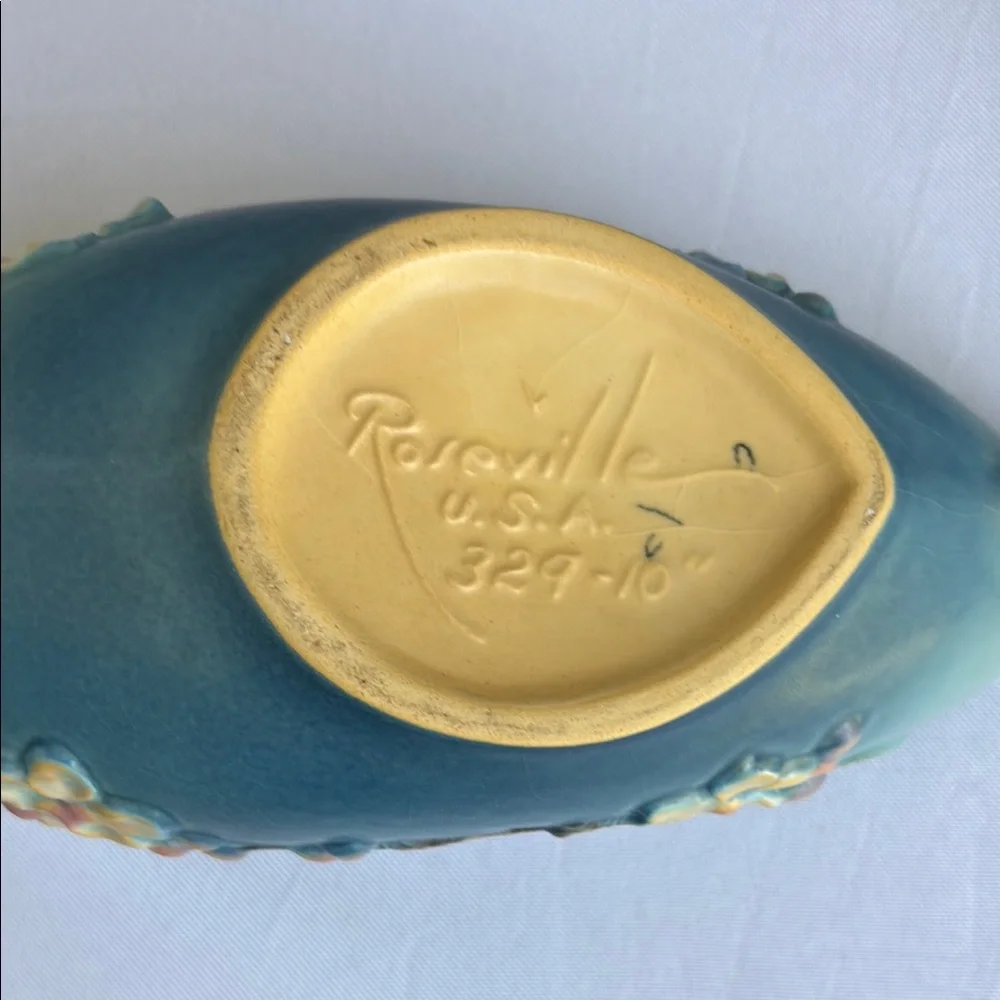 Blue Apple Blossom Bowl - Picture 3 of 12